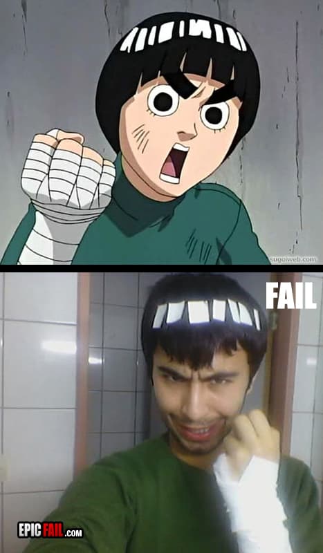 Clip: cosplay Fail