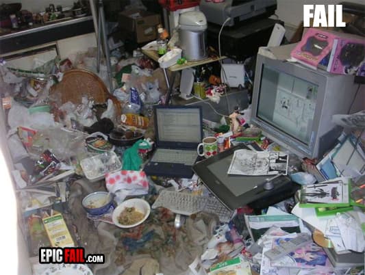 Caught on camera: epic Cleanliness Fail