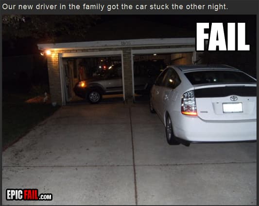 Scene: driver Fail