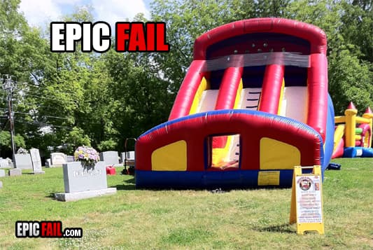 Watch: epic Cemetary Courtesy Fail