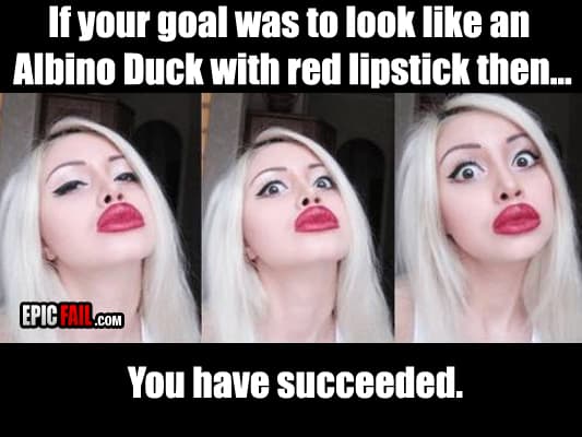 Watch: beautification Fail