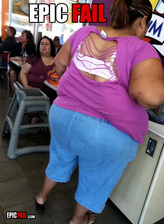Moment: epic Fashion Fail