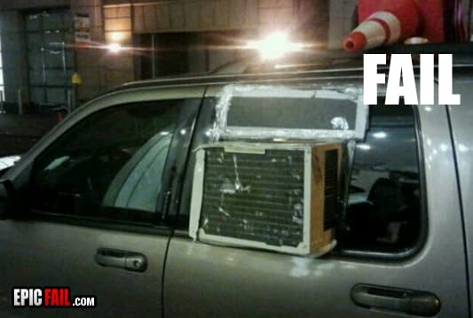Moment: air Conditioner Fail