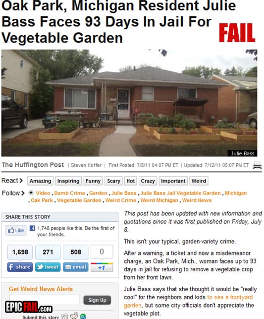 Caught on camera: crime Fail