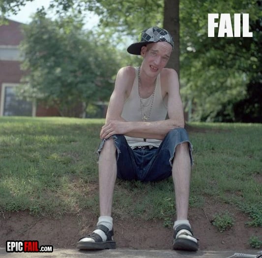 Watch: fashion Fail