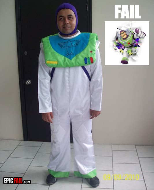 Watch: buzz Lightyear Fail