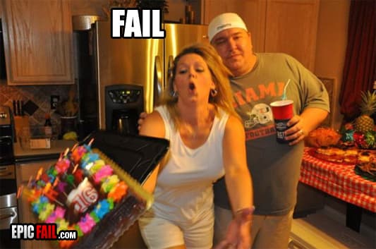 Watch: birthday Photo Fail