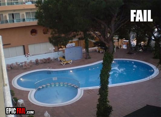 Clip: classic – Pool Design Fail