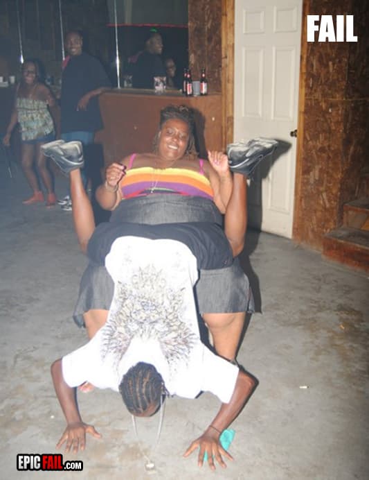 Moment: drinking Fail