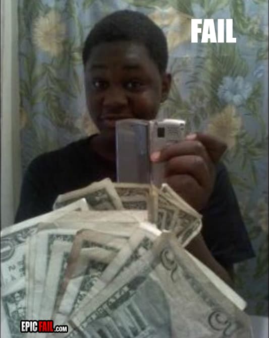 Moment: ballin' Fail