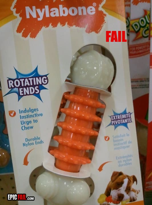 Moment: dog Toy Fail