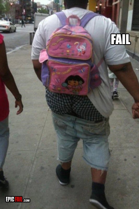 Caught on camera: fashion Fail