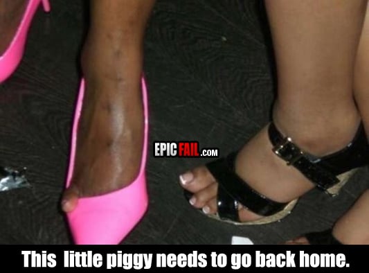 Scene: epic Shoe Fail