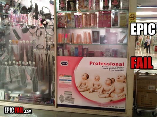 Caught on camera: epic Placement Fail