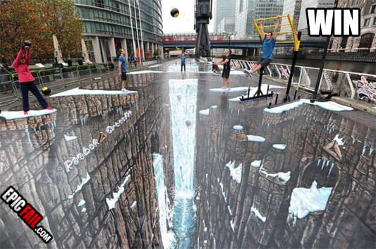 Watch: 3D Street Art Win
