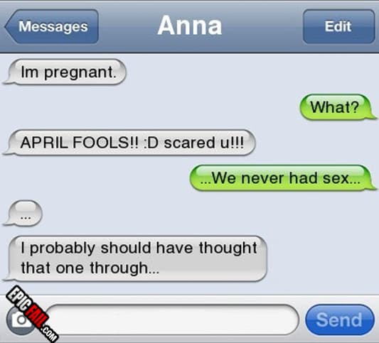 Caught on camera: april Fools Fail