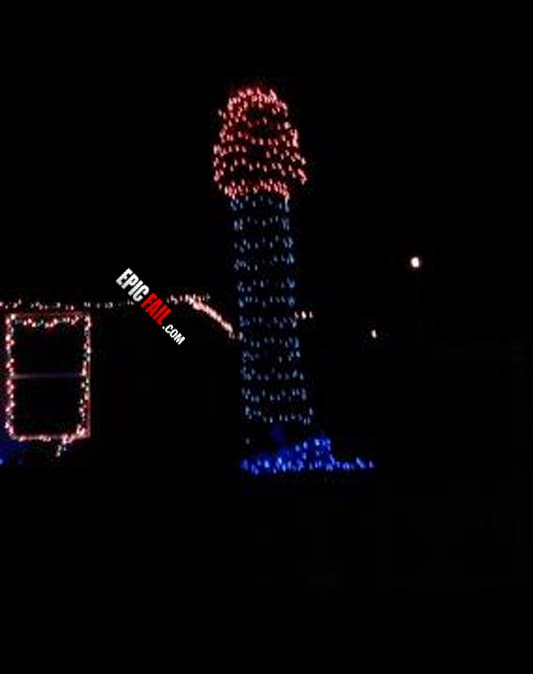 Scene: christmas Lights Fail