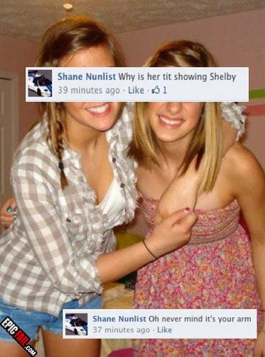 Caught on camera: facebook Fail