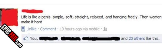 Clip: facebook Status Update Win