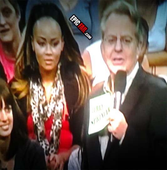 Watch: audience Member Fail