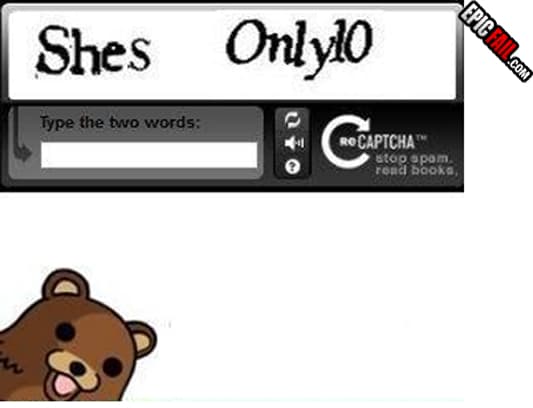 Moment: captcha Fail