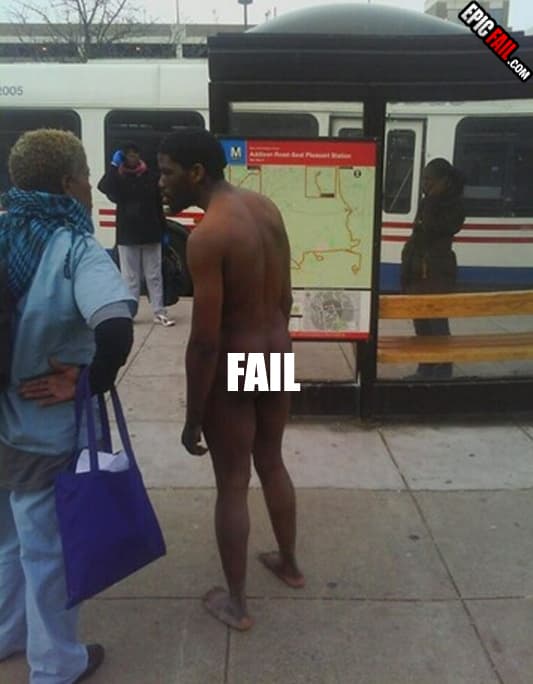 Moment: clothes Fail