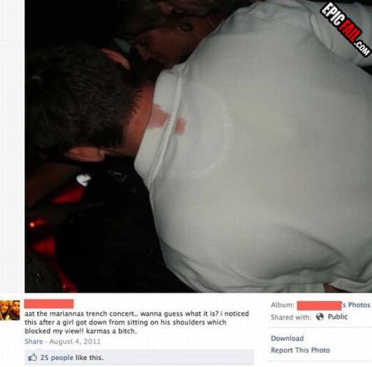 Scene: douchebag Fail / Karma Win
