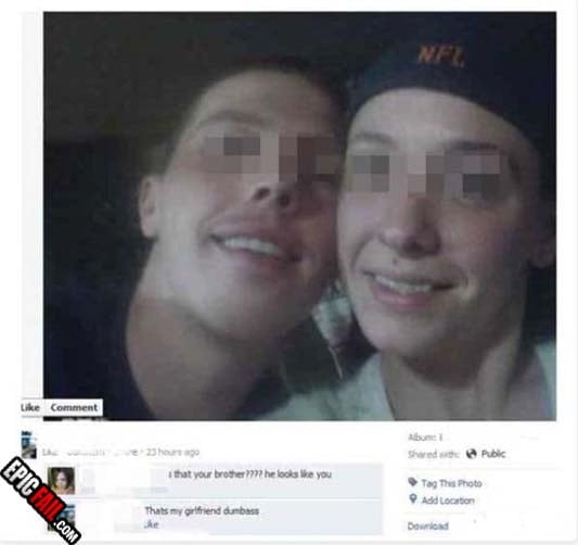 Scene: facebook Fail