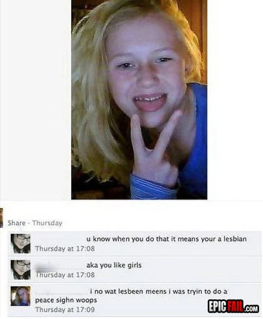 Watch: facebook Pose Fail