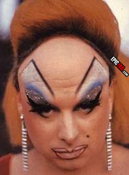 Scene: epic Makeup Fail