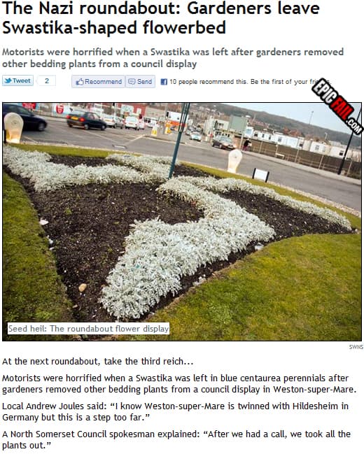 Caught on camera: epic Gardeners Fail