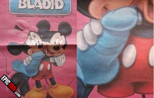 Clip: minnie Mouse Fail