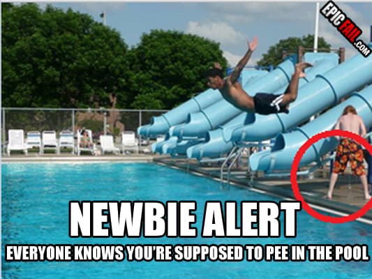 Clip: peeing In The Pool Fail