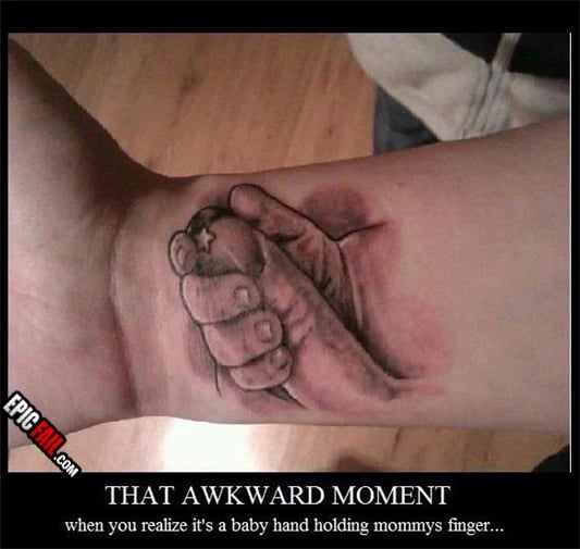 Caught on camera: epic Tattoo Fail