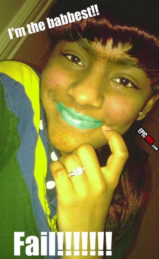 Moment: beautification Fail