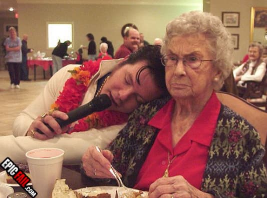 Caught on camera: elvis Fail