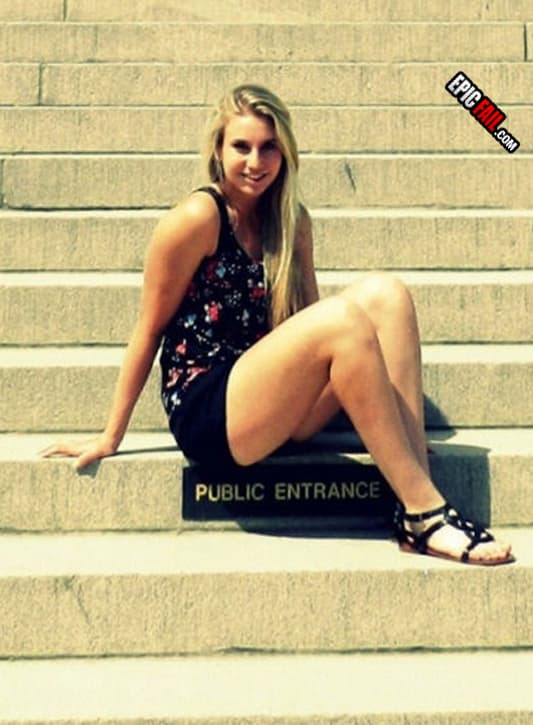 Watch: blonde Photo Fail