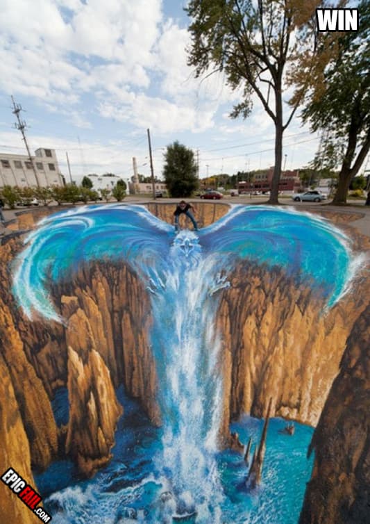 Moment: epic 3D Street Art Win