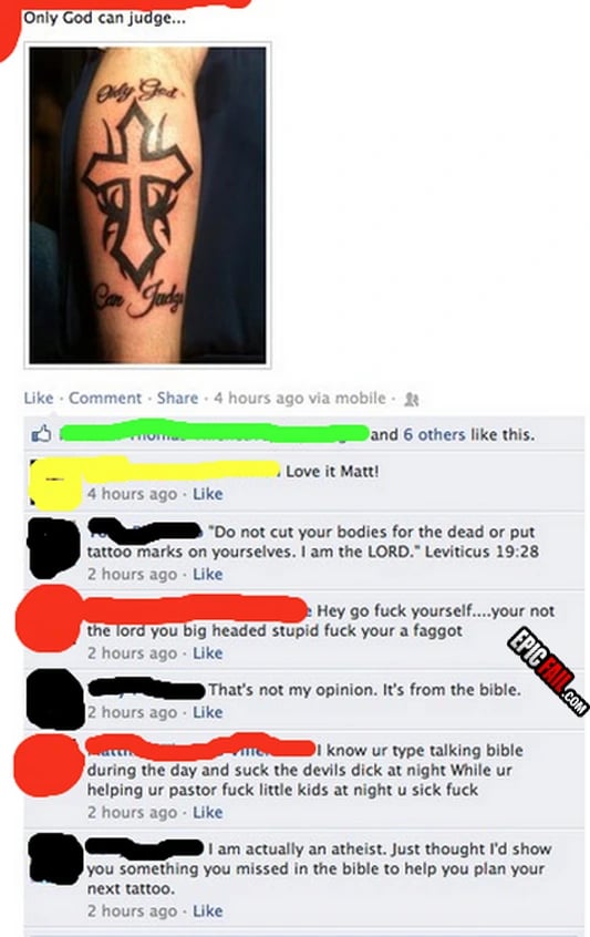 Scene: facebook Fail