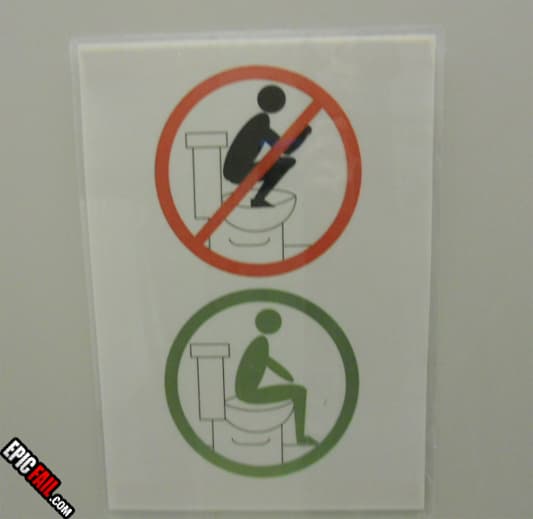 Watch: japan Toilet Sign Win