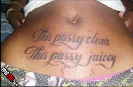 Caught on camera: tattoo Fail