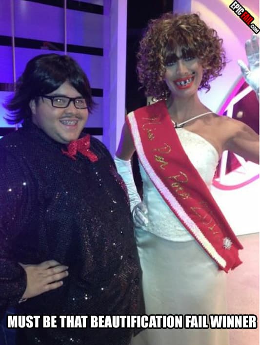 Watch: beautification Fail