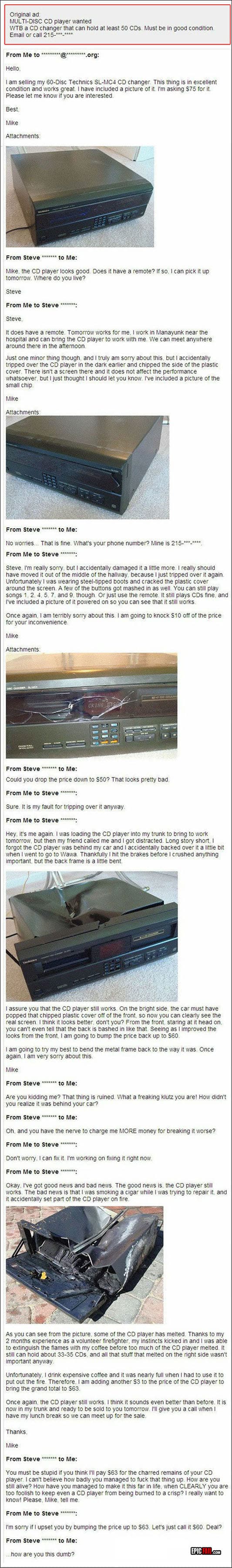 Moment: buyer Fail / Troll Win