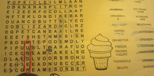 Clip: crossword Puzzle Fail