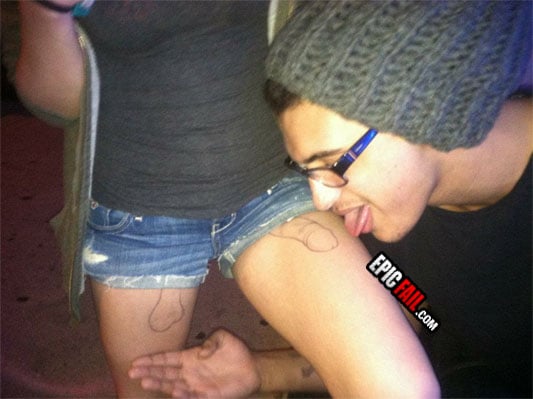 Moment: epic Tattoo Fail