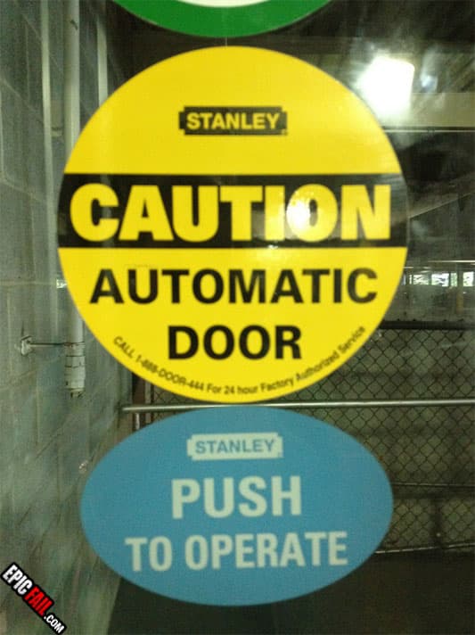 Clip: signage Fail