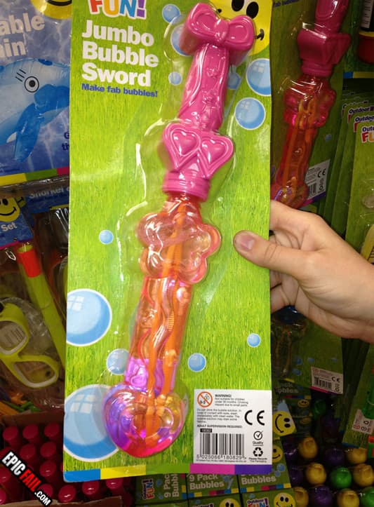 Caught on camera: sword Design Fail