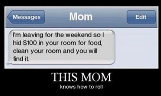 Watch: classic β Mom Text Win
