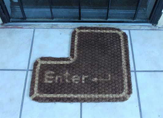 Clip: doormat Win