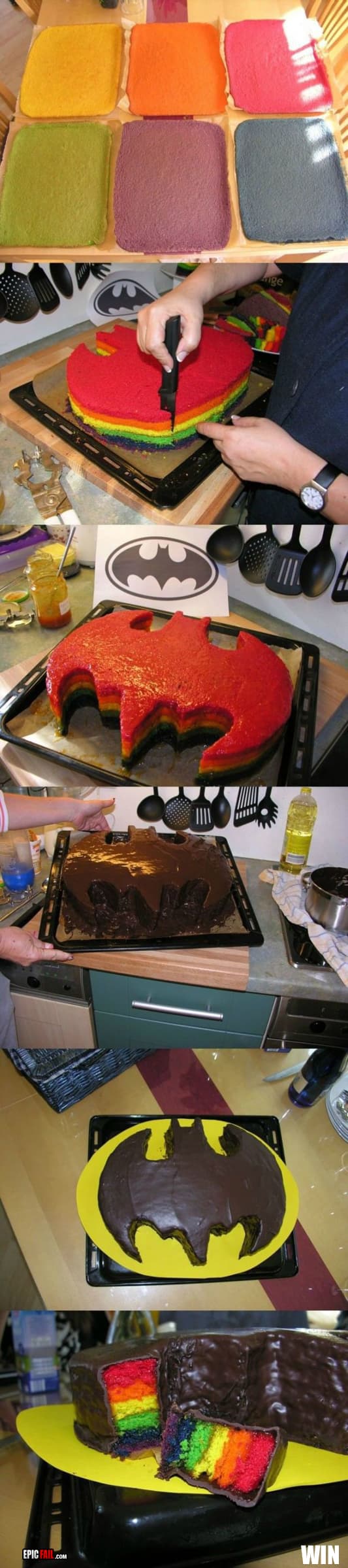 Scene: batman Cake Win